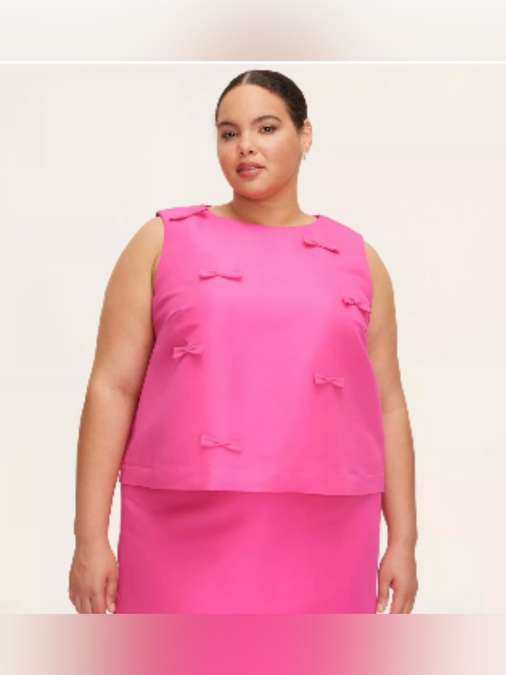 kate spade new york x Target Women's Bow Shell Tank Top plus size